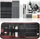 29-Pack Sketch Drawing Pencils Kit Sketching Supplies,Include Charcoal Pencils a
