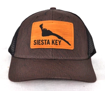 *SIESTA KEY FLORIDA* Boating Fishing Trucker mesh Ball cap hat *OURAY 51392*