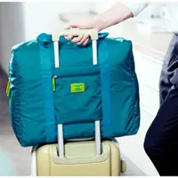 在飛比找ETMall東森購物網優惠-可折疊單肩女短途手提包旅行袋