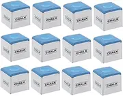 12pcs Billiards Chocolate Powder Pool Chalk Cubes Billiard Accessories Billiards Pool Accessories Pool Table Chalk Pool Stick Accessories Billiards Accessories Billiard Cue Chalk
