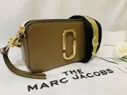 Marc Jacobs Small Snapshot Camera Bag French Gray Multi Shoulder Bag