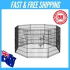 i.Pet Pet Dog Playpen Cage Enclosure 36" 8 Panel Puppy Exercise Fence Play Pen