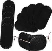 DECORNIJIA 12Pcs Eye Patches for Glasses Non Woven Fabric Lazy Eye Training Patches Reusable Eyewear Covers for Boys and Adults Portable Under Eye Patches for Vision Development