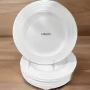 Mikasa Bone China CIARA White Dinner Plates - 4/Set Ciara Dinner Plates 11”