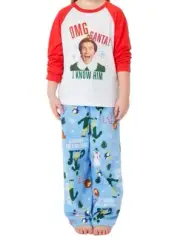 Buddy The Elf Christmas Movie Toddler Boy's, Girl's Holiday Pajama Set