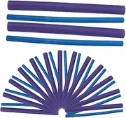 Beaupretty 20pcs Flexible Hair Rollers No Heat Curling Rods for Long Hair Durable Perm Rods for Effortless Styling for Home Use Random Color
