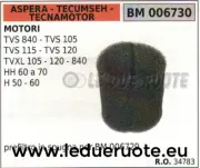 34783 Air Filter Sponge Aspera Tecumseh Tecnamotor Tvs 840 105 115 120 d70