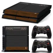 PS4 Playstation 4 Console Skin Decal Sticker Old Atari Retro Custom Design Set