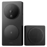 Aqara Smart Video Doorbell G4 with Chime (Black). SVD-C03