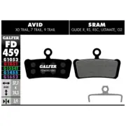 Pads Compound Black Standard for Sram Guides, g2 And Avid x0 Trail FD459G1053 Ga