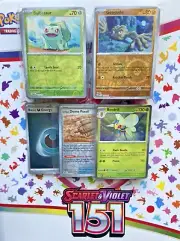 Pokémon 151 Complete Set - Reverse Holo Master Set 186 Cards