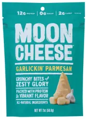 Garlickin' Parmesan Flavored Snack, Gluten Free, High Protein, Low Carb, Keto Fr
