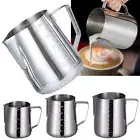 Stainless Steel Milk Frothing Jug Espresso Coffee Pitcher Latte Container Pot
