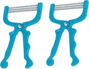 DECORNIJIA 1Set Practical Hair Removal Tool Manual Face Hair Threaders for Effortless Facial Hair Removal Portable and Durable Design for Home Travel Work Use