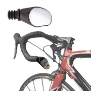 Road Drop Bar Rearview Bike Mirror - Cycling Safety Mirror - Single For Left ...