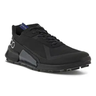 【ecco】BIOM 2.1 X COUNTRY M 輕盈防水戶外跑步運動鞋 男鞋(黑色 82283451052)