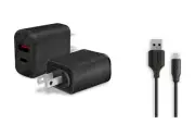 Wall Home AC Charger+6ft USB Cord for Amazon Fire HD 8 tablet (2022 release)