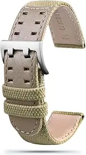 [BABCPMPGK] 20mm 22mm Fit For Hamilton Khaki Field Watch H760250/H77616533/H70605963/H68201993 Watch Strap Leather Nylon Men Watch Band