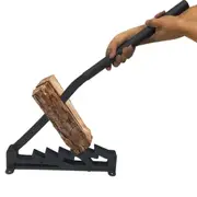 Firewood Carrying Bag Wall Mounted Kindling Splitter Portable Log Splitter