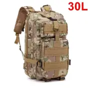 30/50L Tactical Backpacks Man Traveling Bags Survival Outdoor 3P Assault Pack ED