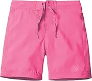 [UV SKINZ] Girl's UPF 50+ Board Shorts - Sun-Blocking Swim Shorts for Girls