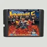 Royal Retro Bare Knuckle 16 bit Game Card For Sega MegaDrive & Genesis System (EUR Shell)
