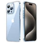 Apple iPhone 15 Pro (6.1") Ultra Slim Premium Crystal Clear TPU Gel Back Case by MEZON – Wireless Charging Compatible (iPhone 15 Pro, Gel) – FREE EXPRESS