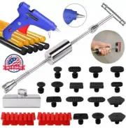 Dent Puller Dent Remover with T bar Dent Puller and Glue Gun Metal Surface
