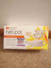 Himalayan Chandra Neti Pot Porcelain With 30 Sachets