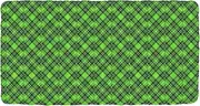 Black Green Checkered Gingham Buffalo Toddler Air Mattress Sheet Washable Cot Sheet for Kids Portable Bed for Kids Baby Sleeping 50'' x 25'' (Sheet,Bed Not Included)