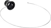 [PLLO] 5X 10X Eye Magnifier, Head Band Magnifying Glass Loupe Lens Jewelry Watch Repair Accessory, Practical Hands Eye Loupe Eyeglasses Holder Watchmaker Repair Tools
