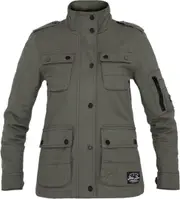 John Doe Explorer XTM Ladies Motorcycle Textile Jacket, green, Size M for Women