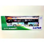 【樂達玩具】EAPAO 易保 CITY RUNNER【台灣觀光巴士】客運 公車 巴士 聲光迴力 合金車 #CT-2202