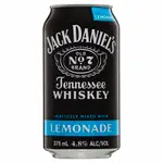 Jack Daniels & Lemonade Can 375mL