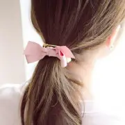 UNICO 韓版 造型款蝴蝶結珠珠髮繩/髮圈