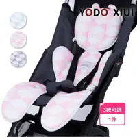 在飛比找momo購物網優惠-YODO XIUI 3D 厚款推車坐墊(推車配件/提籃/餐椅