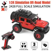 Wltoys 2428 RTR 1/24 2.4G 4WD RC Car Rock Crawler Off-Road Climbing Truck LED