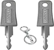 DELAIHUIL TSA Key 007 Pack of 2, TSA007 Keys, Multifunctional Luggage Key, Master Key for TSA007, Compatible with Luggage Suitcase, Password Locks, TSA Lock