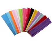 Zapire 14pcs Mixed Colors Yoga Sports Headbands for Women - Soft Elastic Stre...