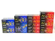 【SEALED x20】Victor (JVC) VHS-C 30min Camcorder Video Cassette Tape #2776-2