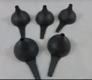 Tupperware Five Funnels to Fill Oil Bottles~s&p Shakers~ Or Rice Mold ~Black New