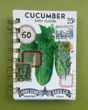 Handmade Vintage Seed Packet Mini Junk Journal