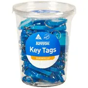 Kevron ID5 Key Tags Blue 50 Pack