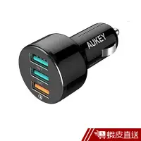 在飛比找蝦皮商城優惠-AUKEY CC-T11 3孔 42W QC3.0 車用充電