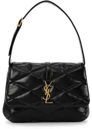 Saint Laurent Le 57 Quilted Leather Shoulder Bag, Shoulder Bag, Black One Size