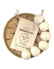 Naturally Sheepskins Wool Dryer Balls (set of 6)