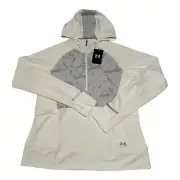 UNDER ARMOUR Women’s White UA OutRun The Cold Hooded HZ Size L/G/G NWT$90