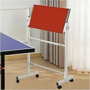 Ping Pong Return Board with Wheels,Multi-Angle Adjustable Return Board,Desktop/Floor-Standing Dual-Use,for Home Gym School
