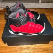JORDAN Jumpman Team 2 (TD) Red & Black Infant Toddler Sneakers Size 6 NEW