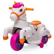 TOBBI 6V Kids Ride On Unicorn Toys Rocking Horse Pony Battery Powered with Music